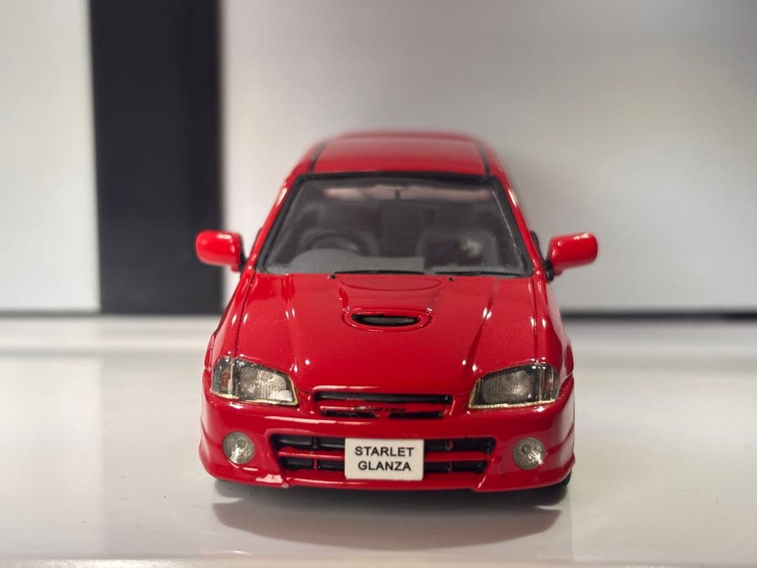 “激レア” wit's トヨタ　スターレット　グランツァV 赤　後期