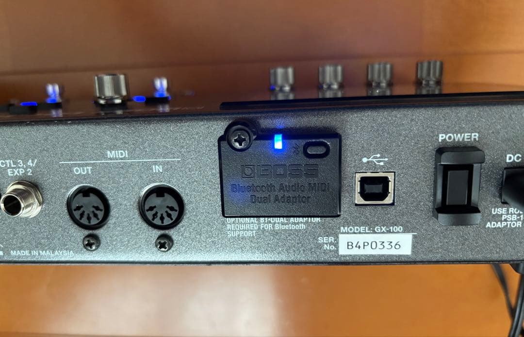 ギター BOSS GX-100 + BT Dual