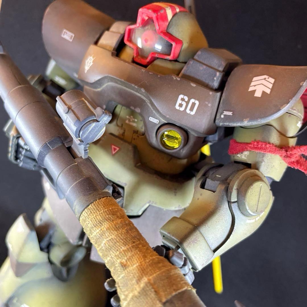 1/100MGリックドム　エアブラシ全塗装完成品