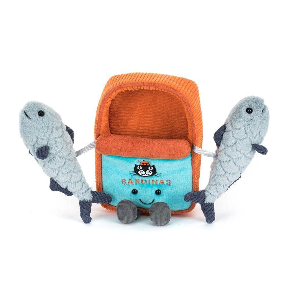 新品　ジェリーキャット　オイルサーディン　缶　ぬいぐるみ　ギフト袋付き