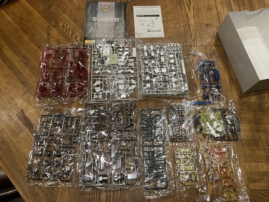 MG RX-78-2 ガンダム Ver.1.5 メッキバージョン