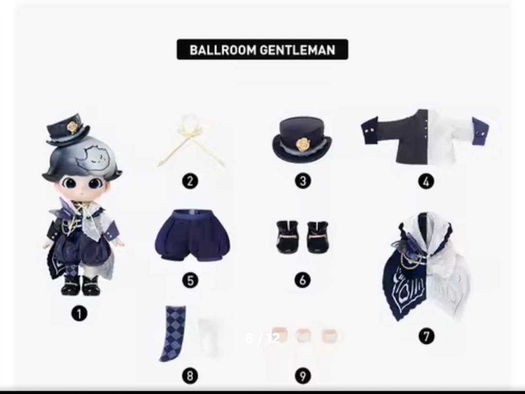 その他 DIMOO Gentleman Series 1/8 Action Figure