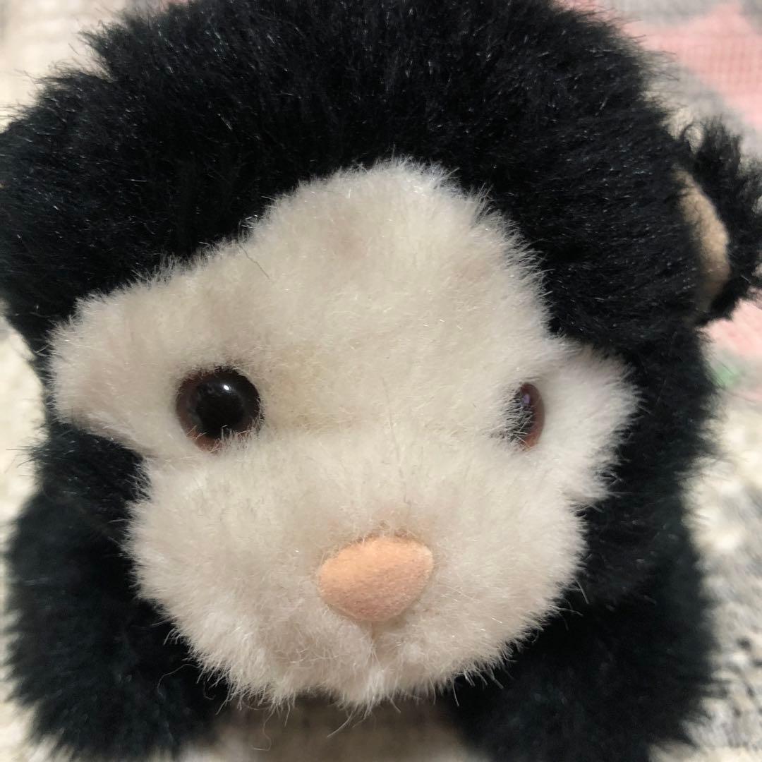 モンスイユ　黒猫　ぬいぐるみ　日本製　中古品