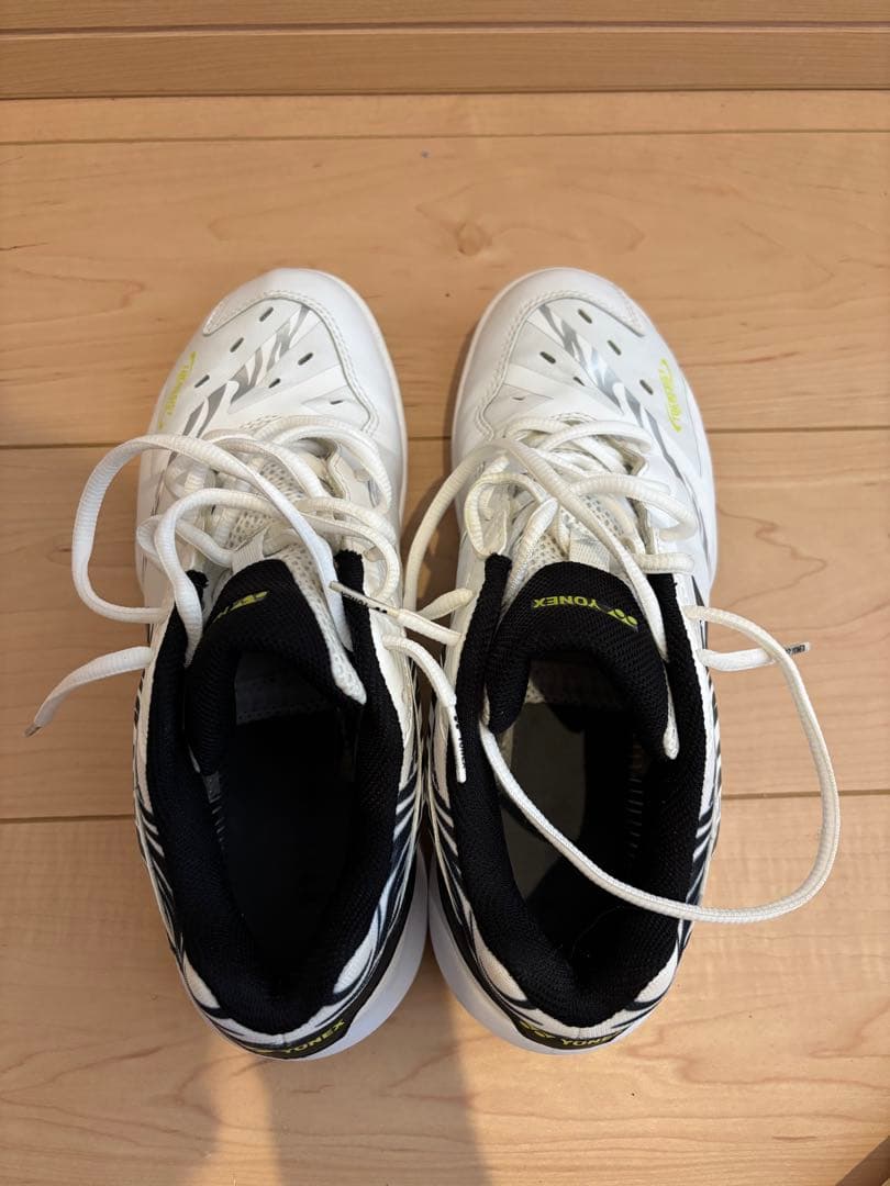 【極美品】YONEX パワークッション65Z桃田賢斗選手カラー 26.5cm