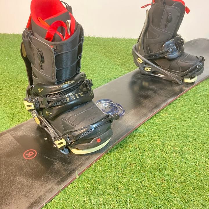 定価13万円相当★メンズグラトリ向けスノーボードセット,RIDE,FLUX
