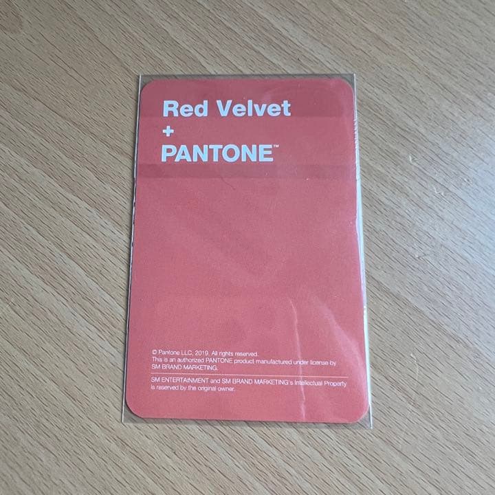 RedVelvet レドベル トレカ ジョイ PANTONE