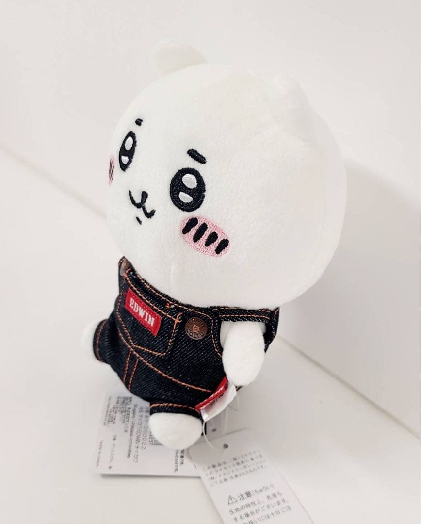 ちいかわ　ちいかわ×EDWIN コラボぬいぐるみ