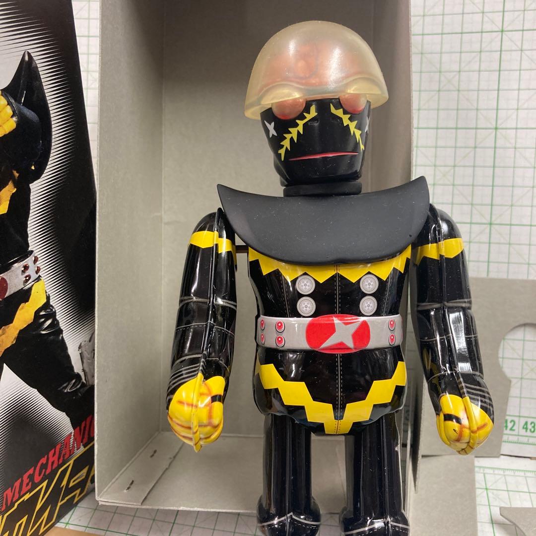 ビリケン商会から1000体しか限定発売キカイダーの宿敵　ハカイダーブリキゼンマイ