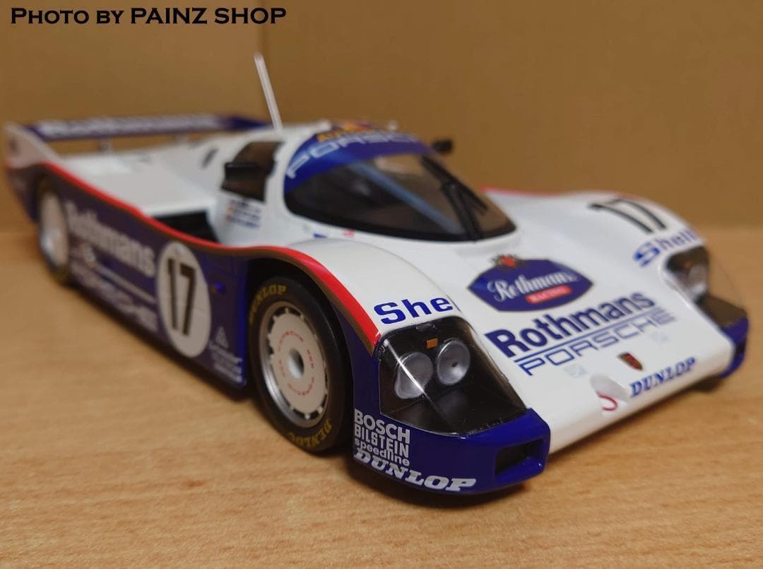 1/18 ポルシェ962C ロスマンズ ルマン1987優勝車 ROTHMANS