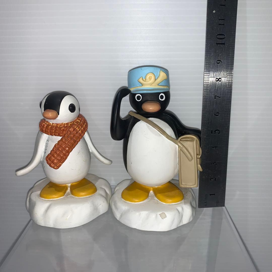 ピングー　PNIGU 陶器 フィギュア　郵便配達　レトロ　まとめ売り