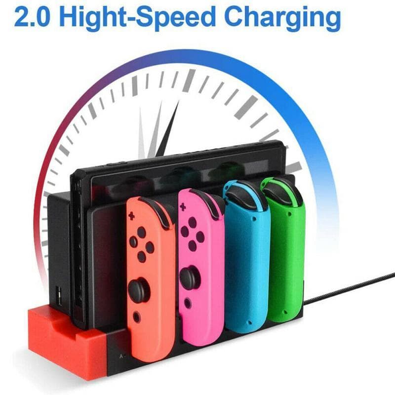 h*2様 Nintendo Switch ＋ Joy-Con充電スタンド（赤）