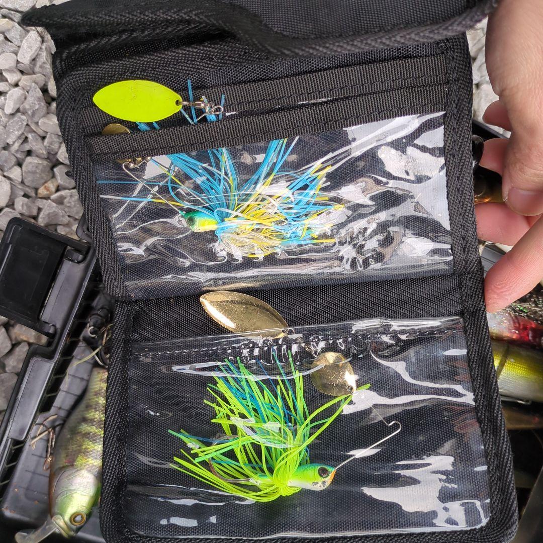 釣り用ハードルアーとスピナーベイトセット