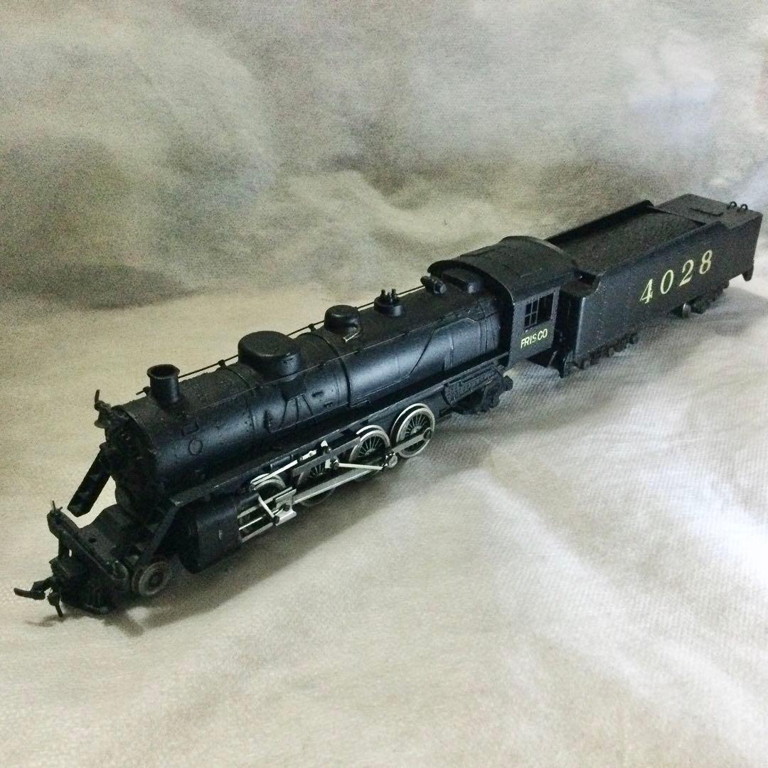 蒸気機関車T-54 セントルイス・サンフランシスコ鉄道　HOゲージ鉄道模型　不動