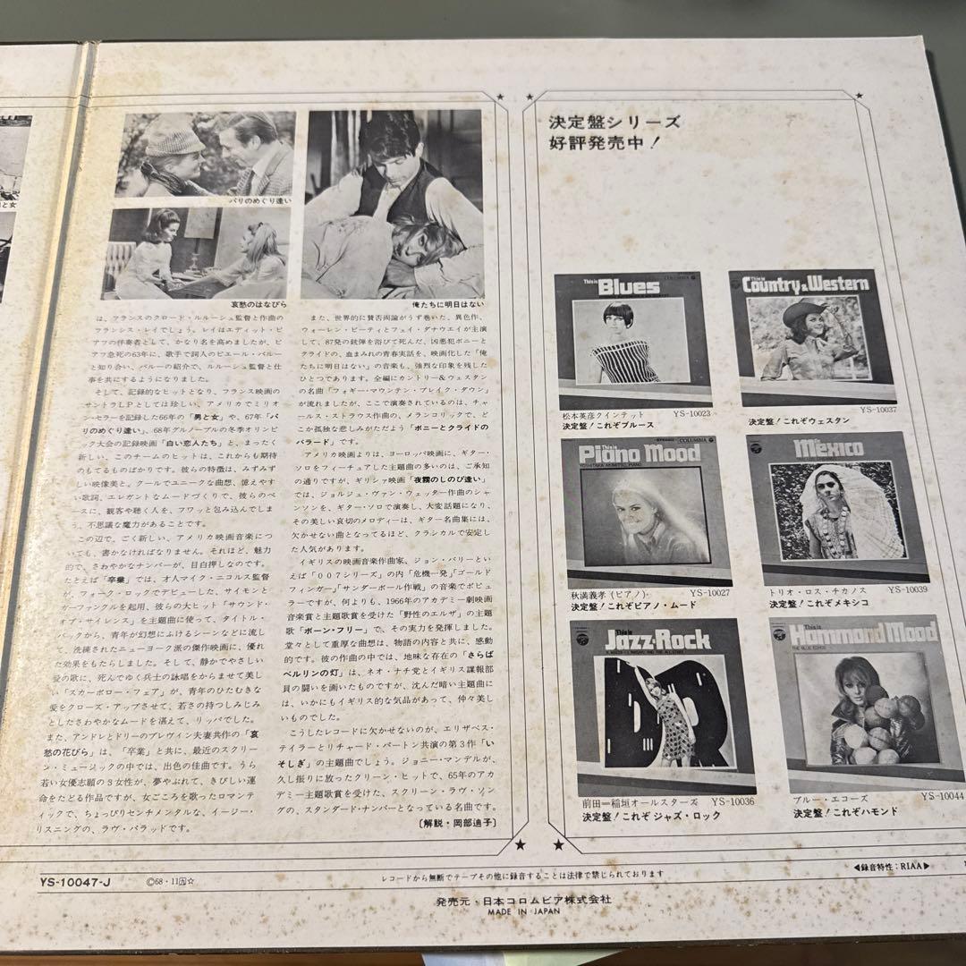 洋楽 This is Screen Music THE DIAMOND POPS