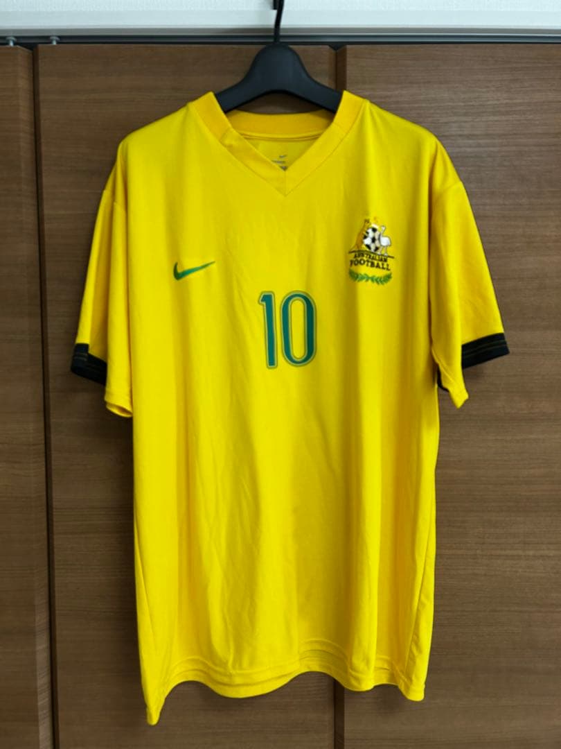 Nike オーストラリア代表KEWELL 10 イエローシャツ XL