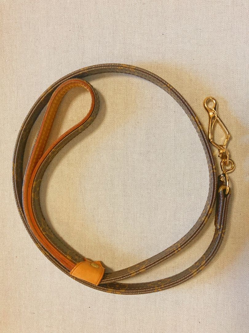 ルイ・ヴィトン　モノグラム　小型犬用リード＆首輪のセット