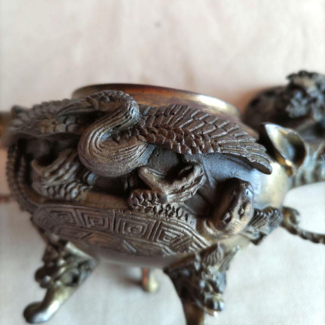 中国　乾隆年製　香炉