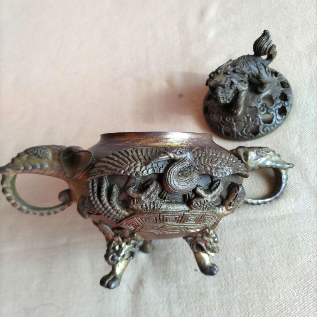 中国　乾隆年製　香炉
