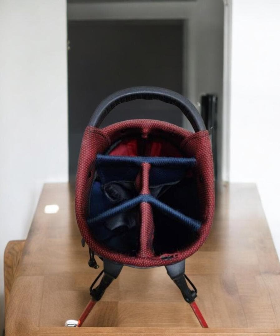 送料無料/美品　Callaway スタンド式キャディバッグ トリコロール