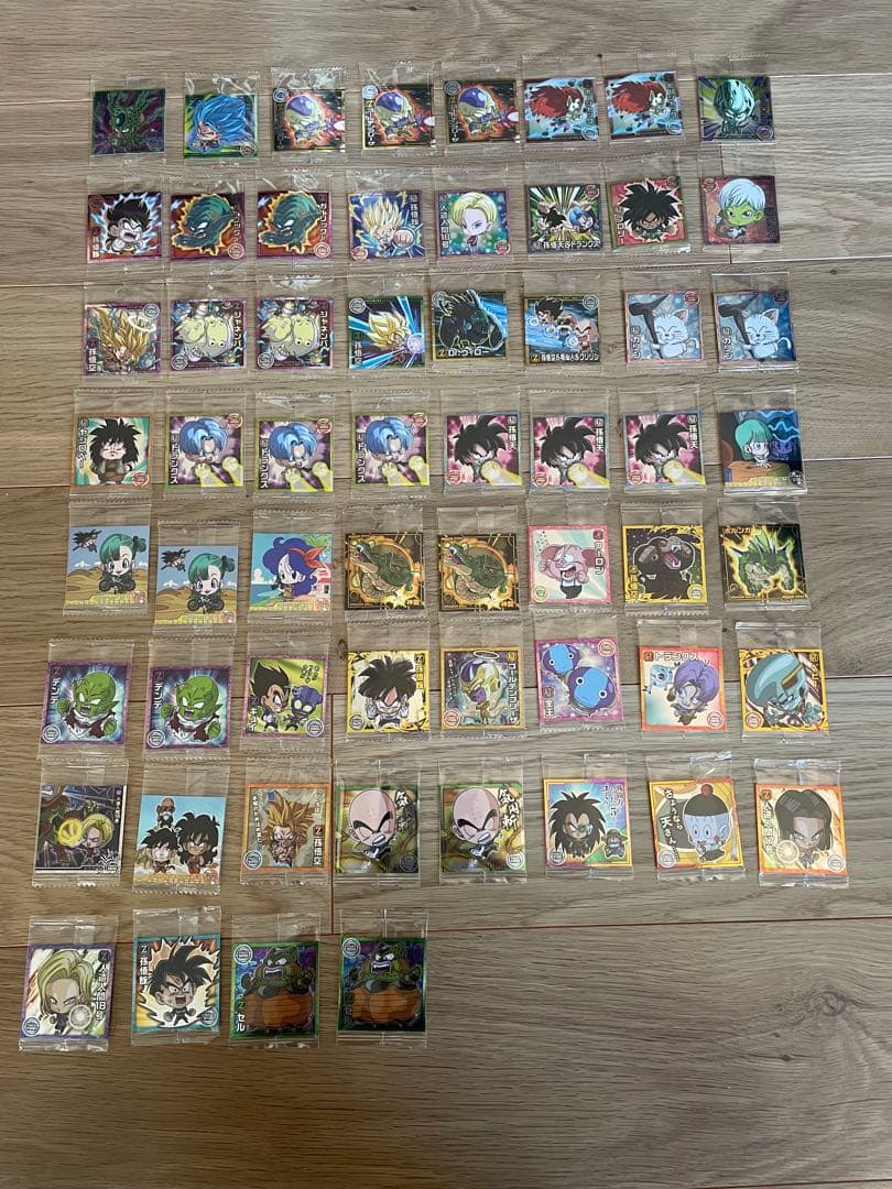 ドラゴンボールウエハースシール　118枚セット まとめ売り