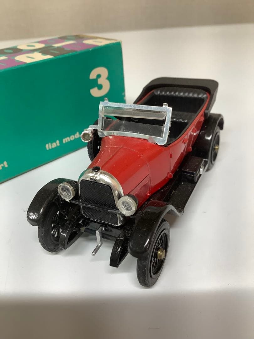 RIO フィアット モデル 501 ミニカー 赤