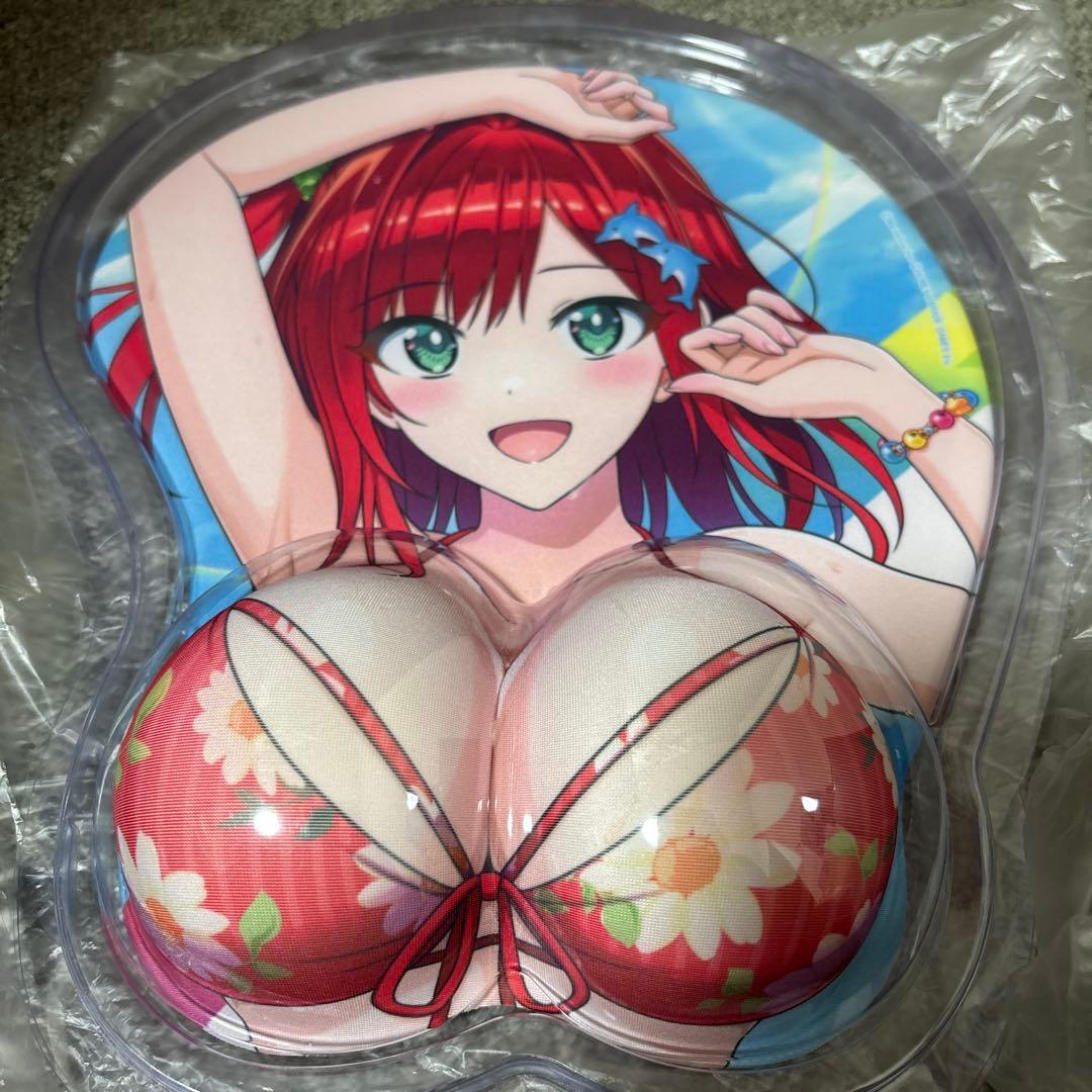 ドルフィンウェーブ　立体マウスパッド　咲宮入華