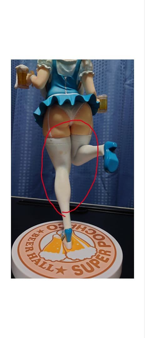 すーぱーぽちゃ子 ビアガールVer. 1/6