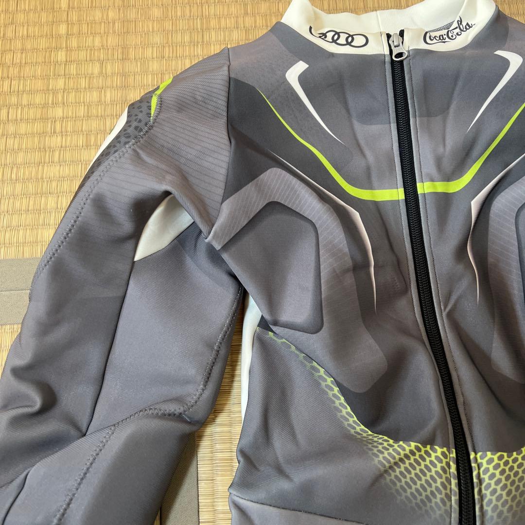ファニック　スキーワンピースフルスーツ グレー