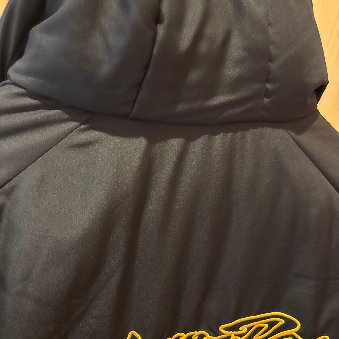 MIZUNOPRO メジャークオリティダウンコート黒ベンチコートＯサイズ