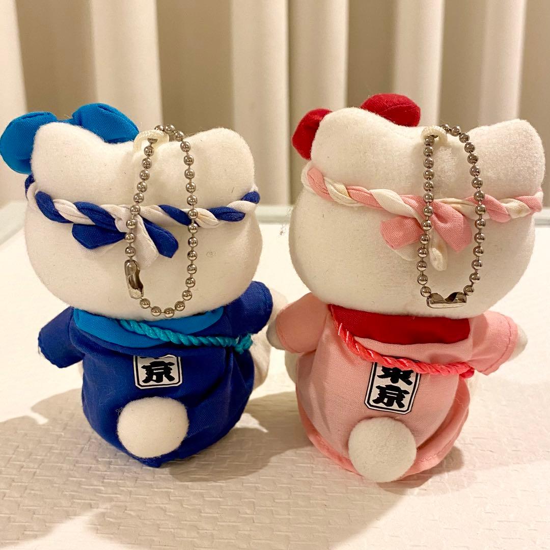 ご当地　限定キティ　ぬいぐるみ　東京　祭　マスコット
