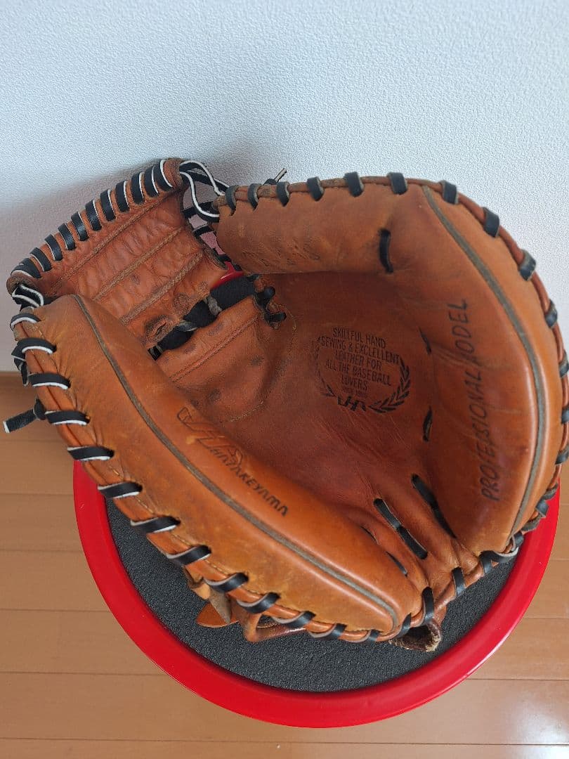 ハタケヤマ 軟式キャッチャーミット　中古
