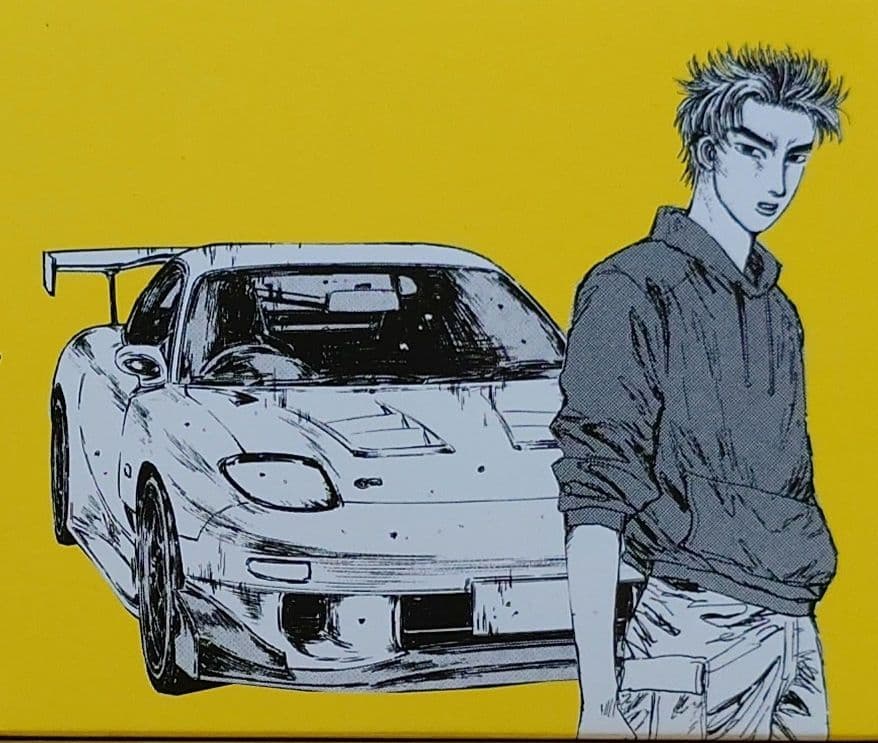 WONDAイニシャル頭文字Ｄ公道最速伝説編マツダRX-7高橋啓介ミニカー