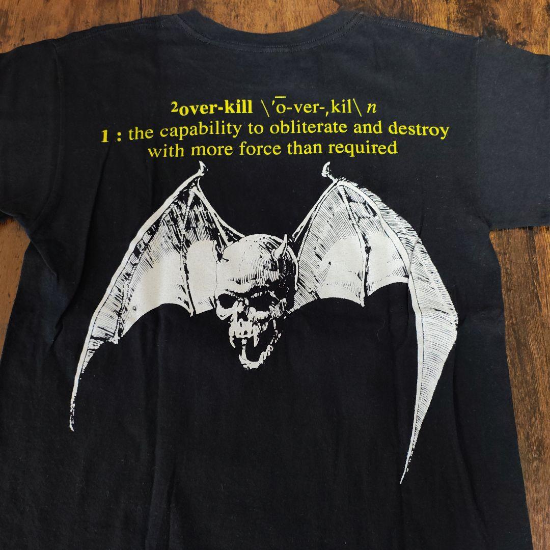 OVER KILL “FEEL THE FIRE” Tシャツ Mサイズ