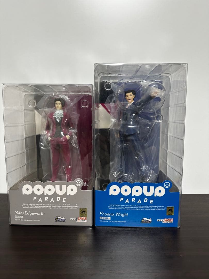 【未開封】 逆転裁判　成歩堂龍一・御剣怜侍 GOOD SMILE COMPANY