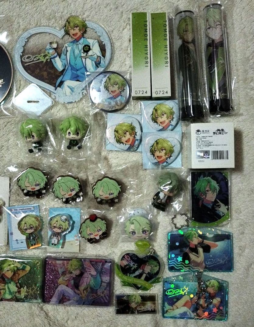 あんスタ　巴　日和　セット　缶バ　アクスタ　アクキー　中国　韓国