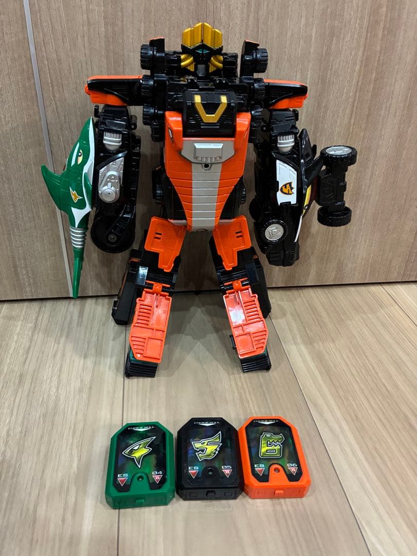 DX炎神合体エンジンオー G12 炎神ソウル 炎神戦隊ゴーオンジャー パーツ完備