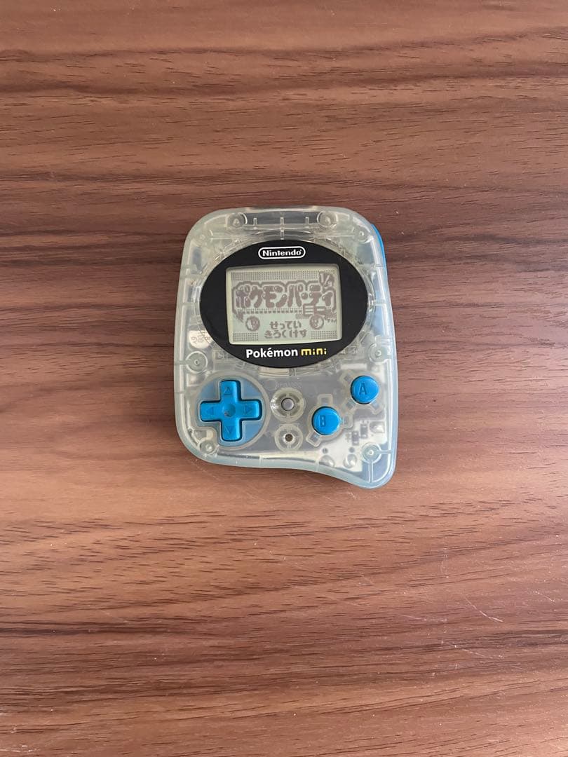 Pokémon mini クリアブルー ポケモンパーティミニ