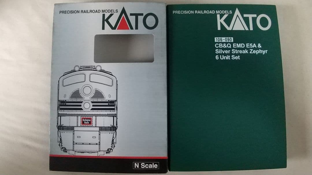 KATO 106-090 シルバーストリークゼファー 6両セット