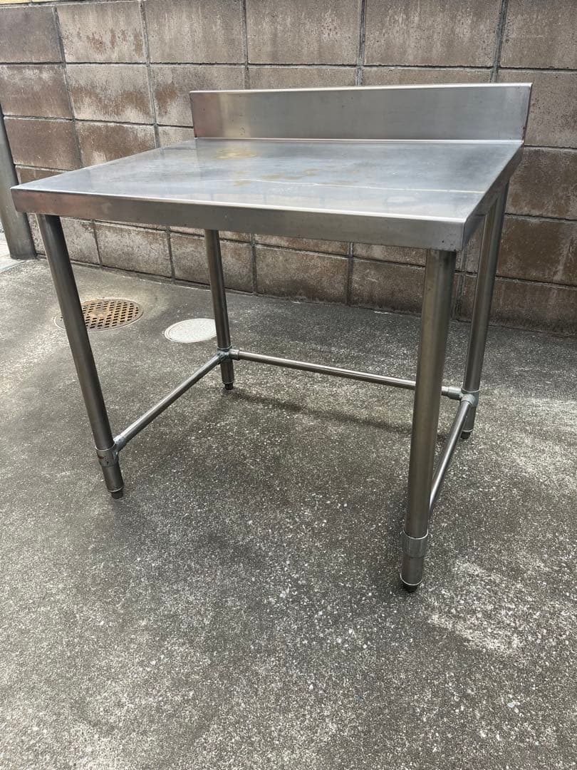 【送料込み】【⚠️注意点有り】ステンレス製作業台