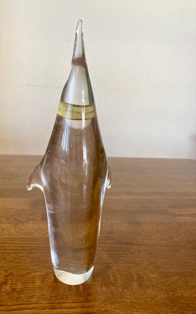 ムラーノガラス ペンギン置物 27cm Murano Italy ヴィンテージ