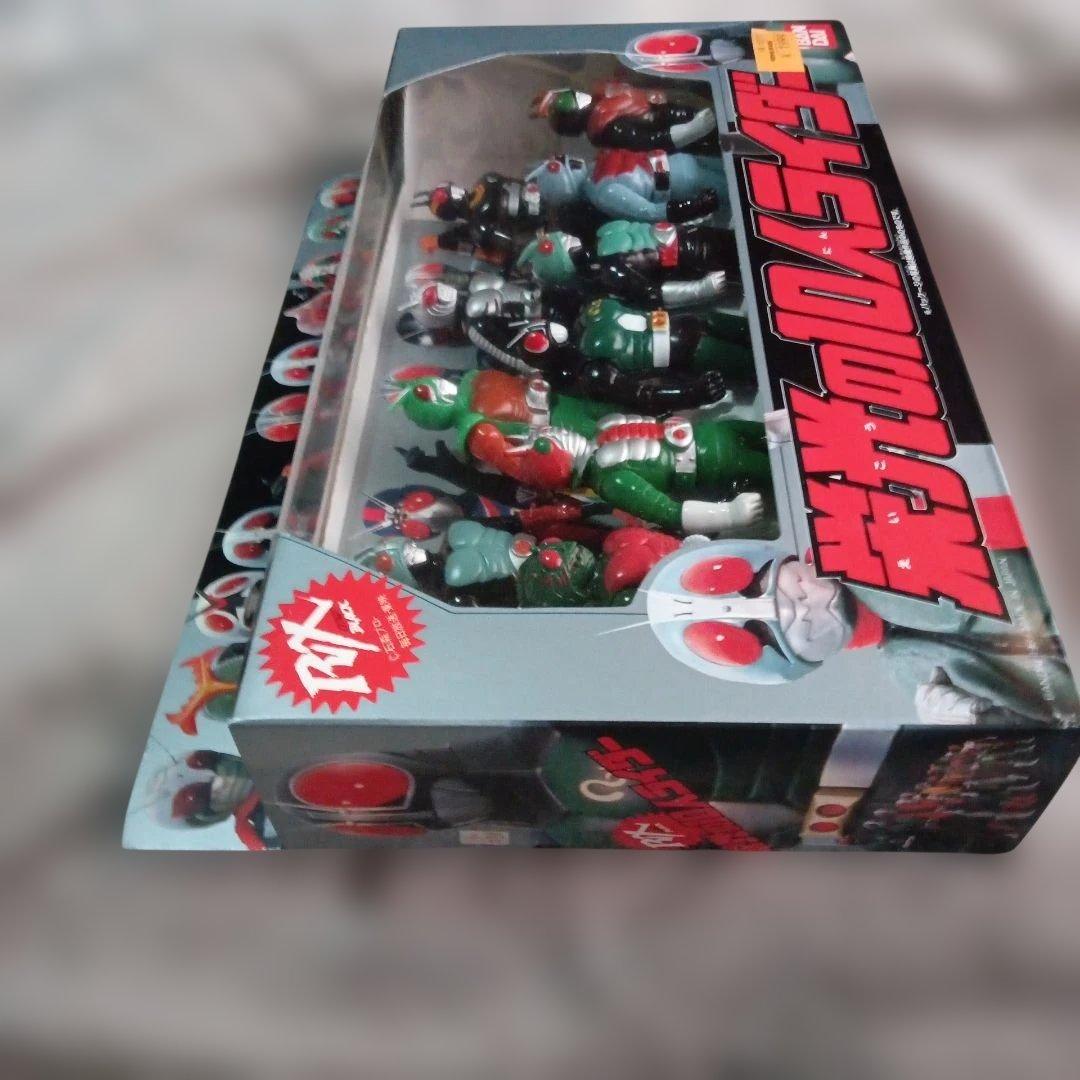 仮面ライダー 栄光の10人ライダー・ソフビセット