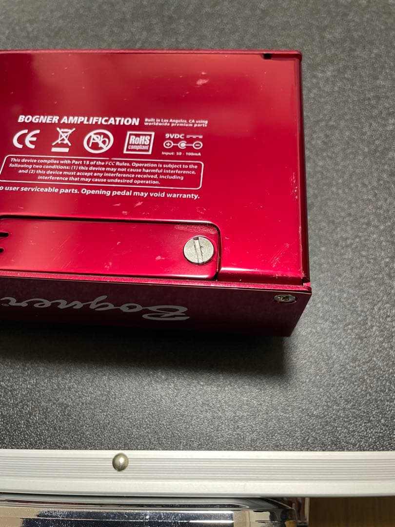 ギター Bogner ecstasy red