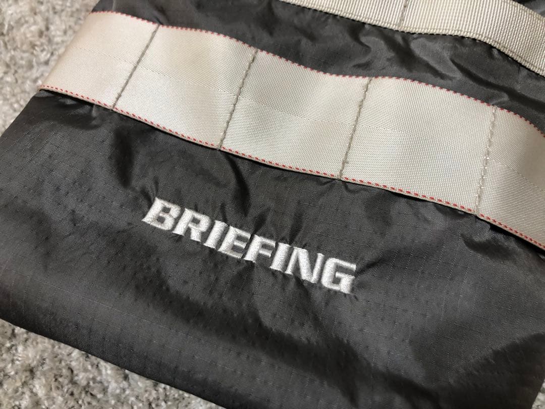 BRIEFING⚫︎ブリーフィングゴルフ⚫︎ラウンドカートクーラーバッグ灰