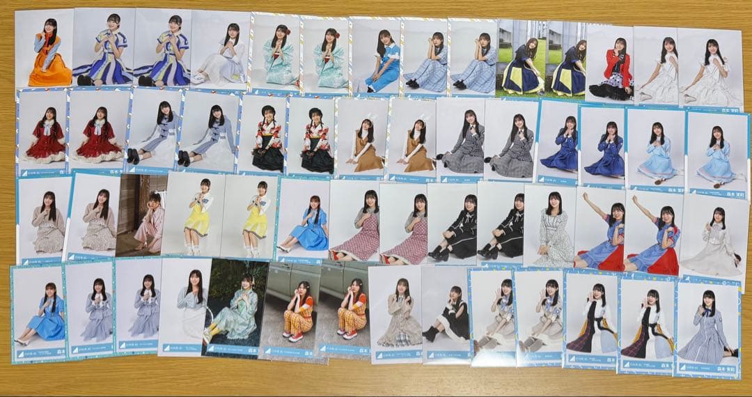 ツ*サ様 日向坂46 森本茉莉　生写真　約700枚　まとめ売り