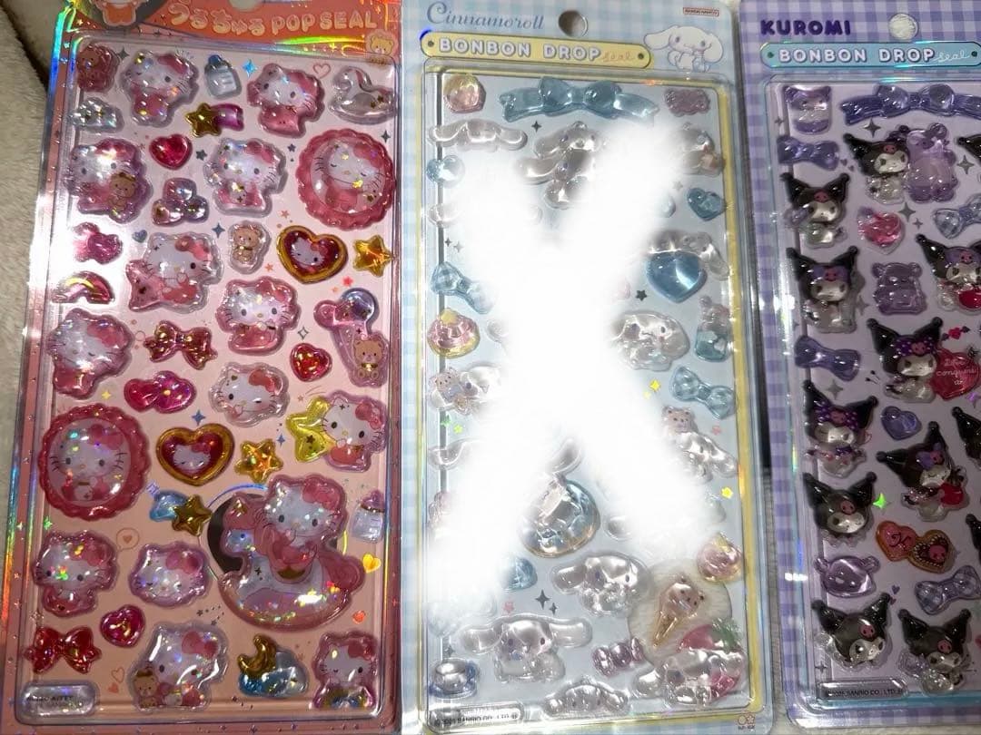 サンリオ　ボンボンドロップシール