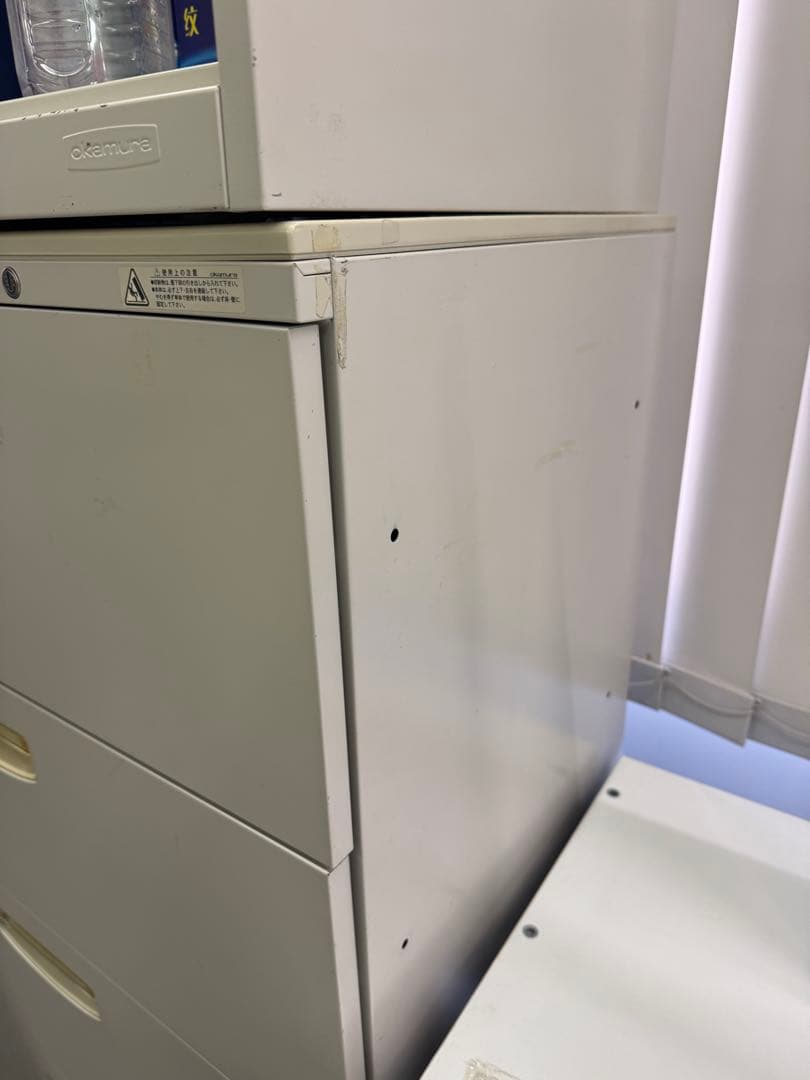 ②オカムラ　キャビネット　ロッカー　幅800 奥行き450 高さ1200