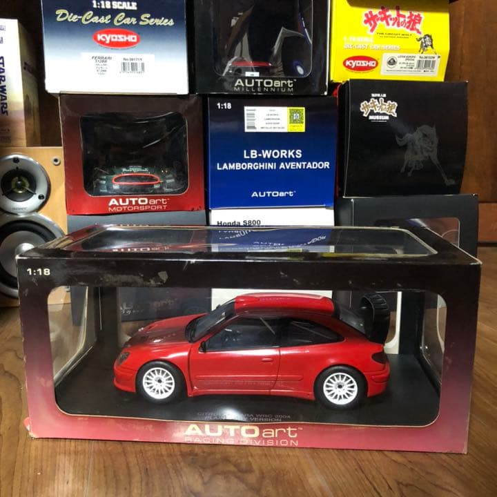 未展示品　オートアート 1/18 シトロエン XSARA WRC 2004