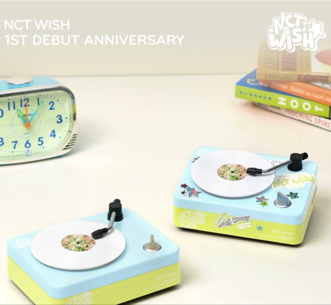 NCT WISH ターンテーブル Bluetooth スピーカー ユウシ トレカ