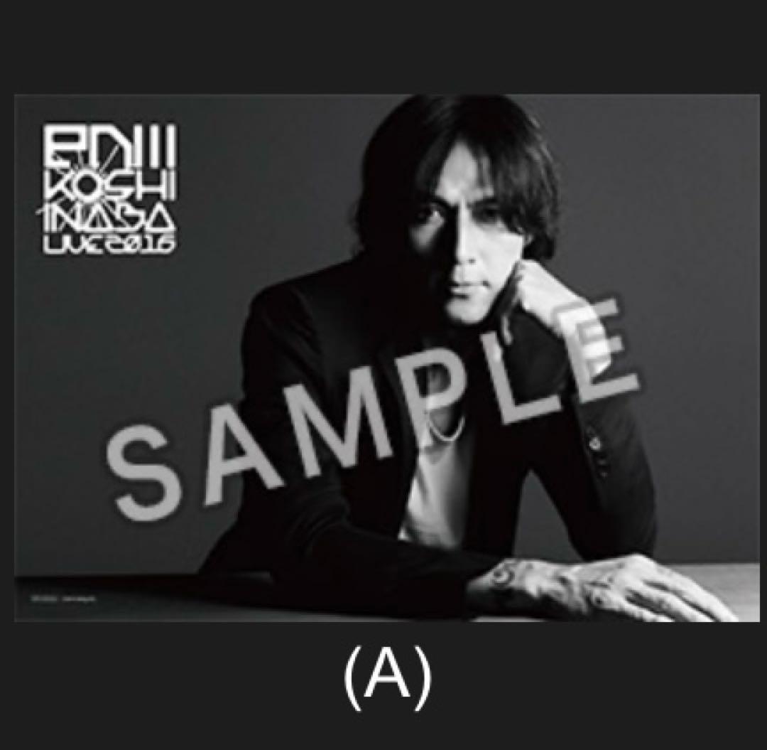 B'z 稲葉浩志 inaba koshi enIII会場限定ポスター