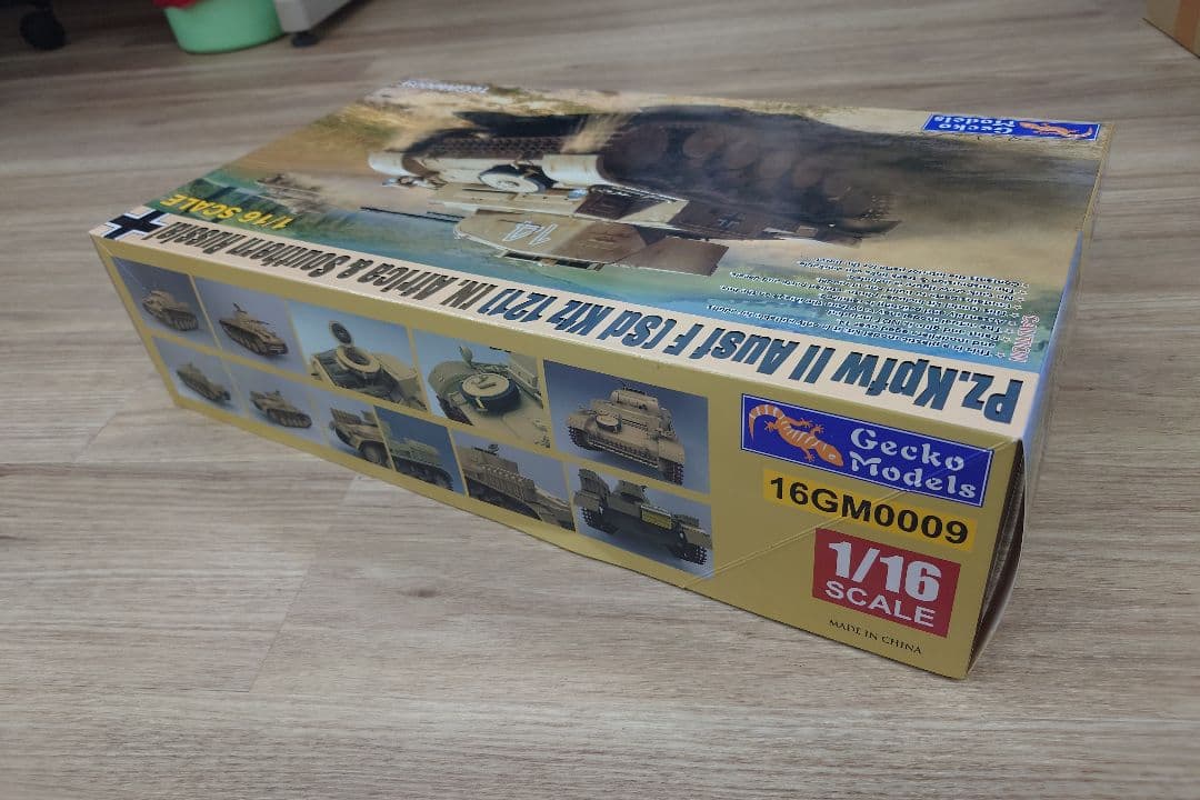 Pz.Kpfw II Ausf F (Sd.Kfz 121) 1/16スケール
